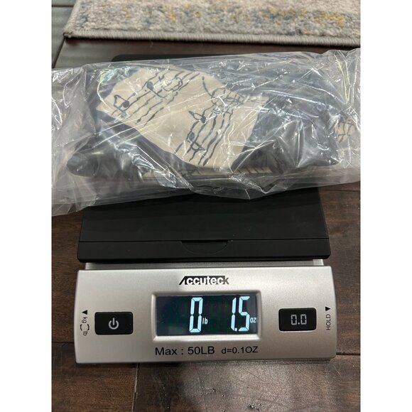 Vintage Deco Mode Upbeat Necktie Music Themed Silk Tie Black Abstract Notes - Picture 8 of 8